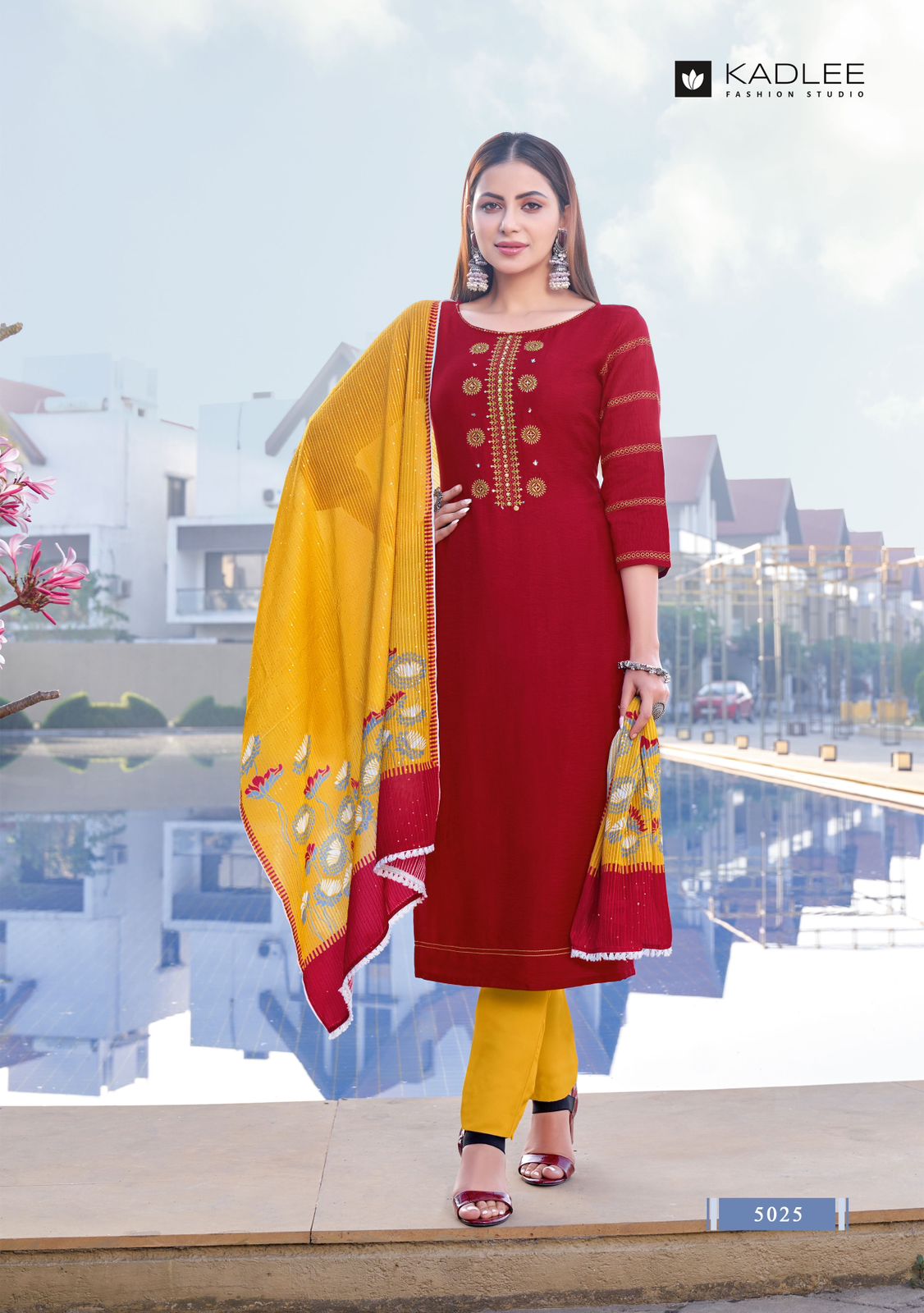 Shanaya Vol 5 By Kadlee Readymade Salwar Suits Catalog